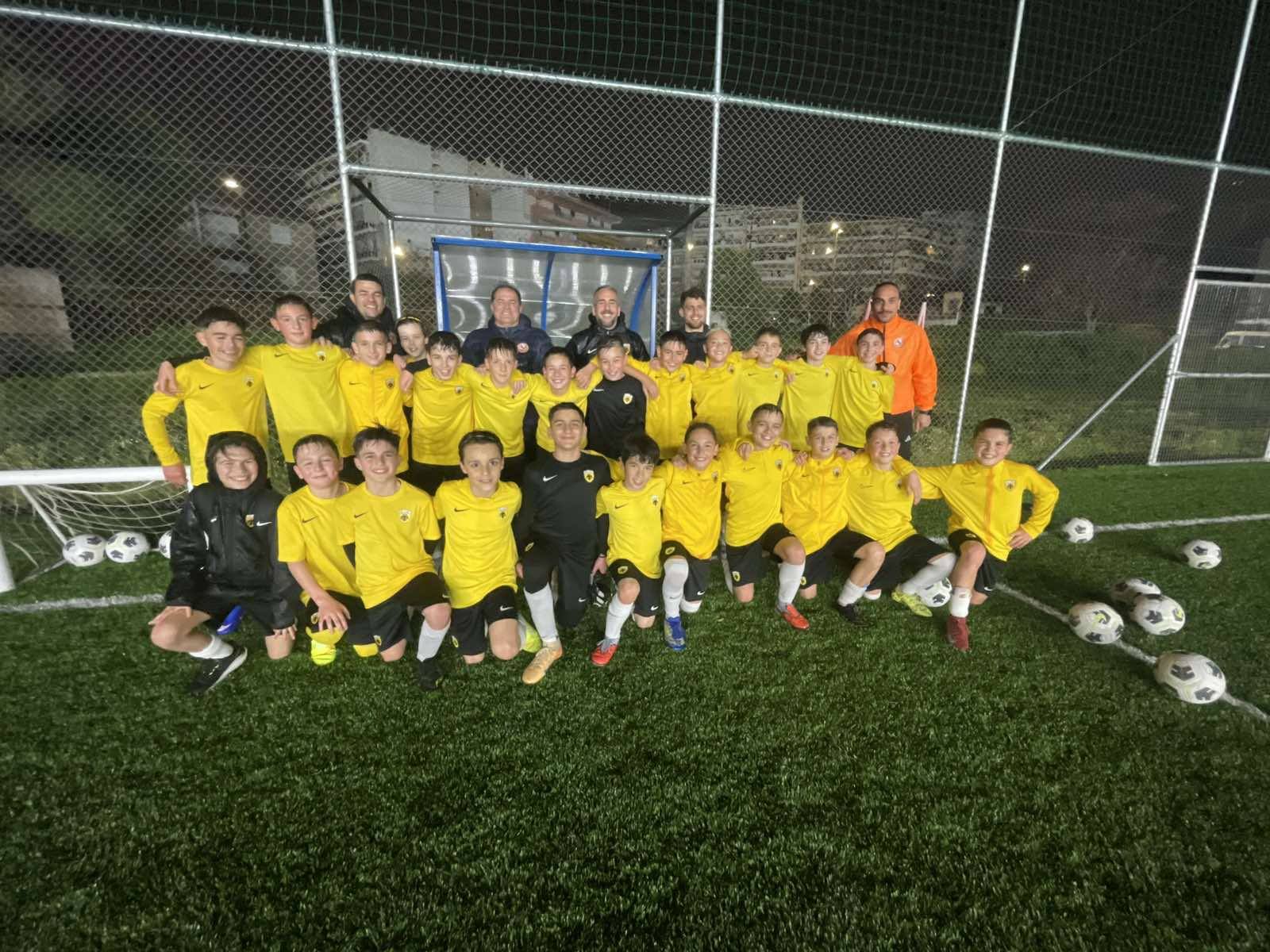 Επίσκεψη των προπονητών της Ακαδημίας του Θιναλιακού στις εγκαταστάσεις της ΑΕΚ