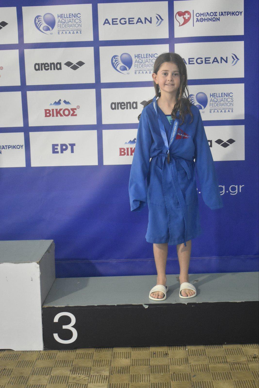 16 μετάλλια για τα “δελφινάκια” του ΝΑΟΚ, στο Εαρινό Κύπελλο Κολύμβησης,