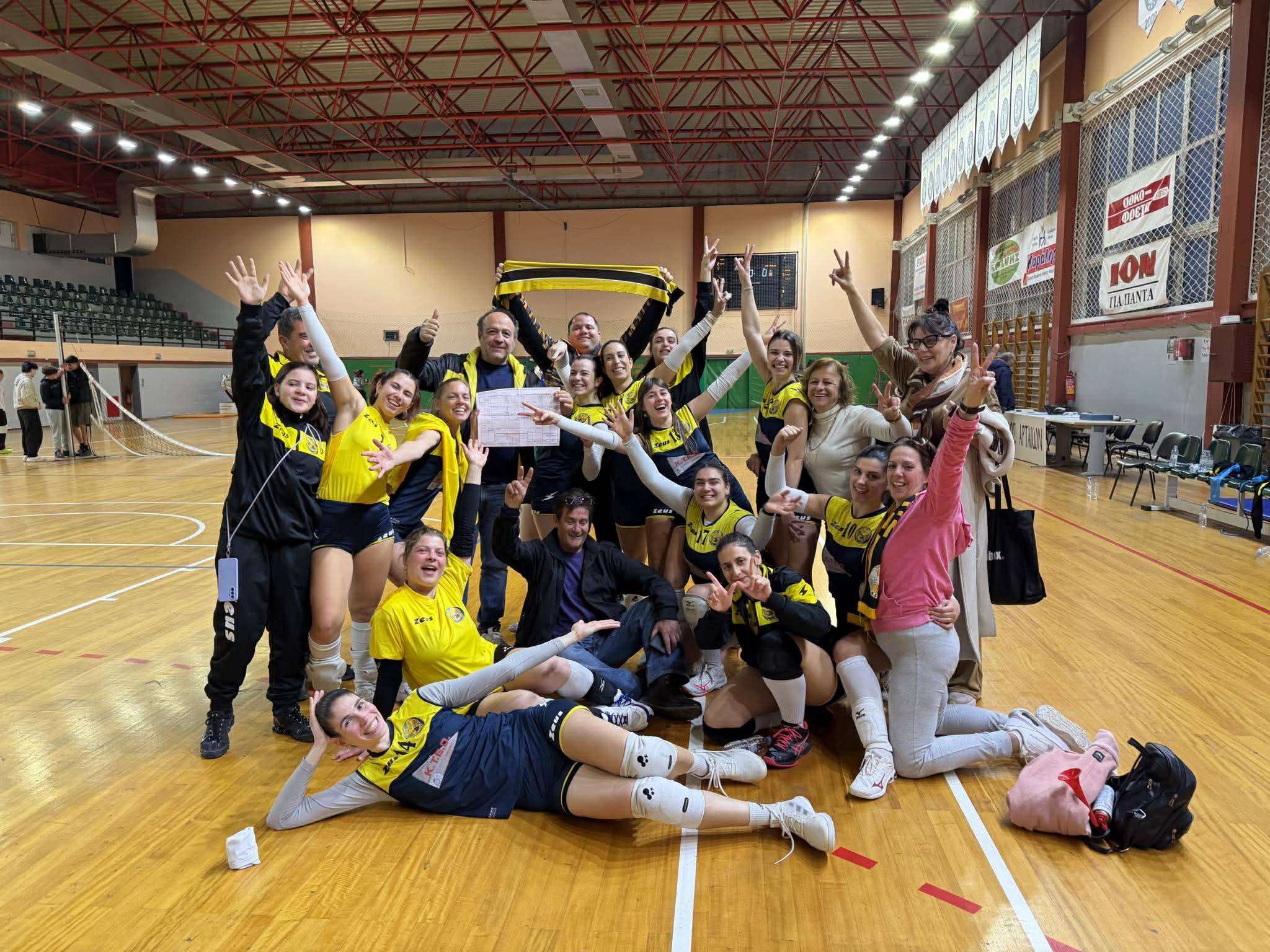 ΒΟΛΕΪ : Τεράστια νίκη- πρόκριση για την Βολιδάρα, 1-3 στα σετ!!!