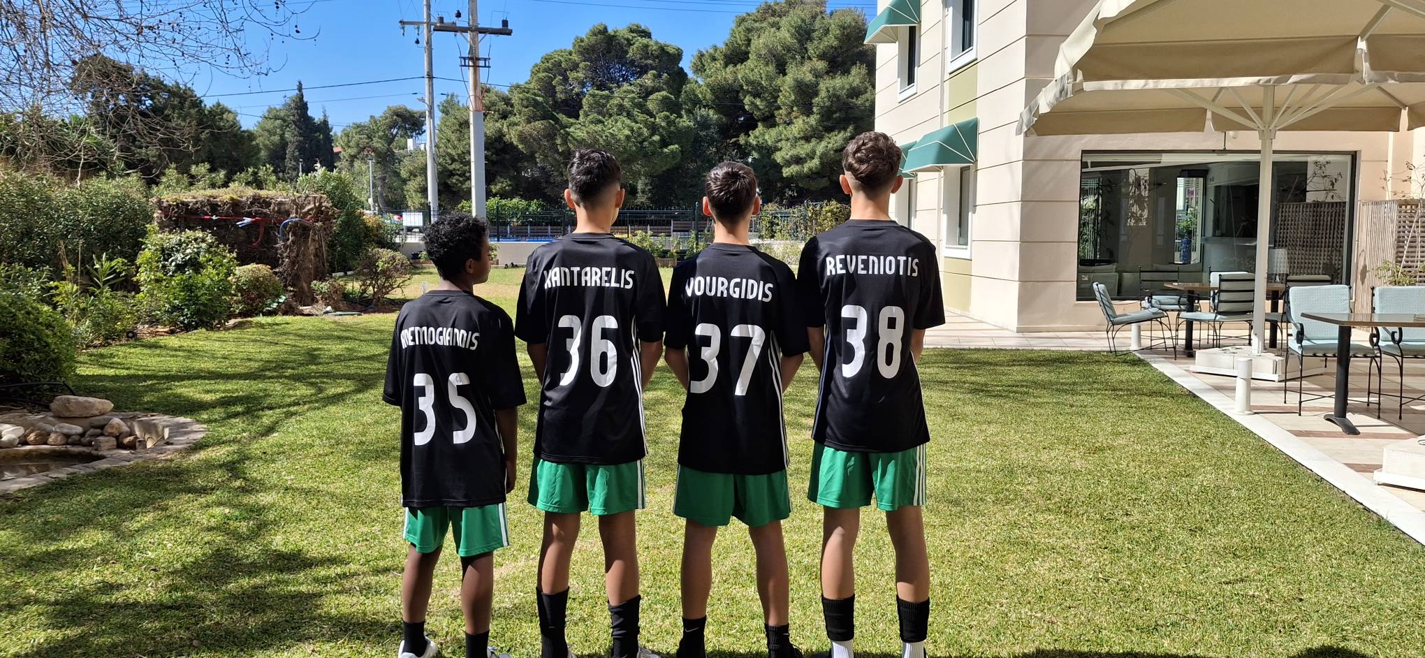 4 αθλητές της Σχολής του Θιναλιακού στο1st Green Youth Festival, στο Κορωπί