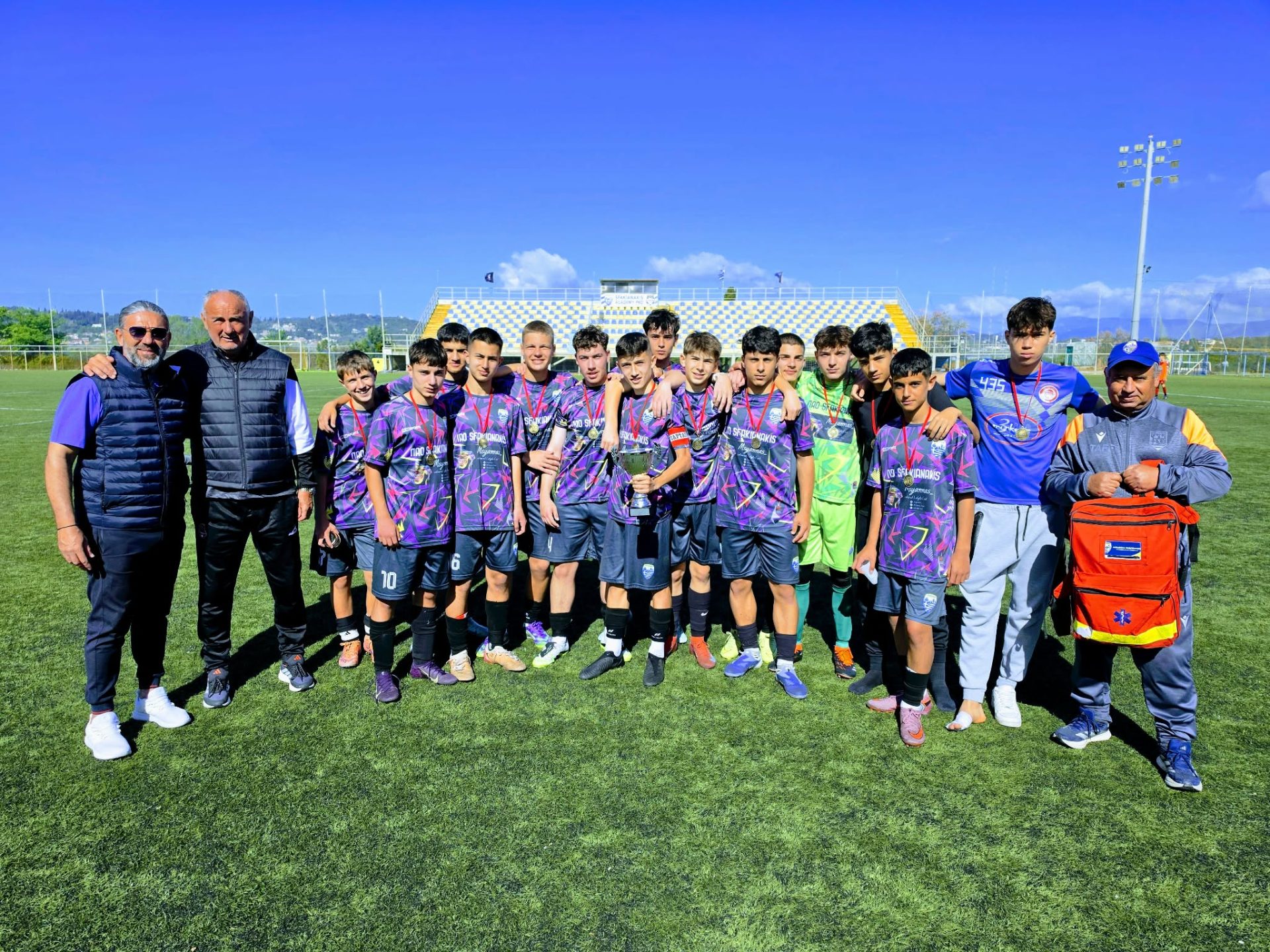 Σάρωσαν τα τμήματα Κ10, Κ13 & 16 της Σχολής Σφακιανάκη στο 6ο FOOTBALL CORFU FESTIVAL